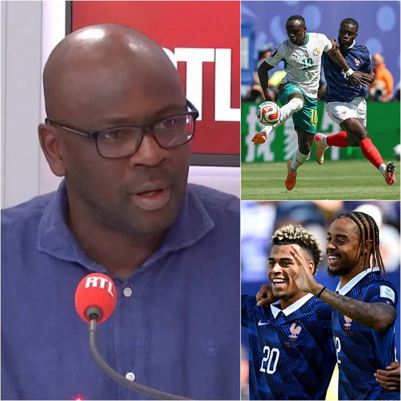 « UN PRÉTENDANT AU TITRE QUI GAGNE DE CETTE FAÇON ? » La légende du football français Lilian Thuram a déclenché une énorme polémique en critiquant publiquement l’équipe de France après sa victoire 3-1 contre le Sénégal.